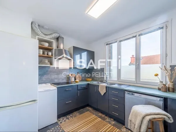 Duplex rénové 5 pièces - 120 m² au sol avec parking