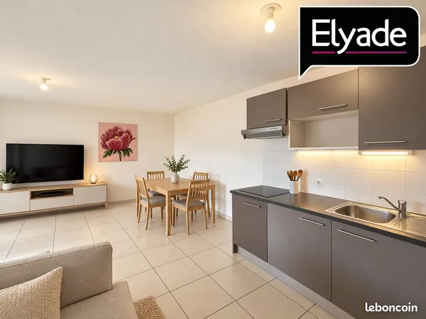 Appartement 3 pièces 59 m²
