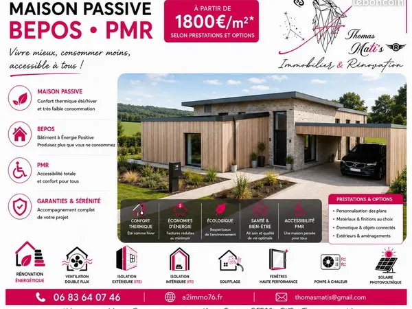 🏡 maison plain-pied d'exception
