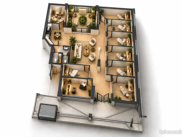 Centre d'activité santé / beauté / bien être, avec location de cabinets privés et des espaces mutual