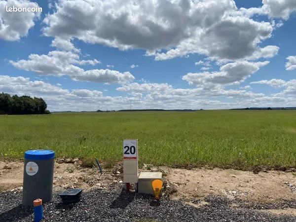 Terrain à bâtir viabilisé
