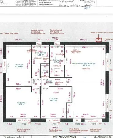 Maison individuelle 4 pièces