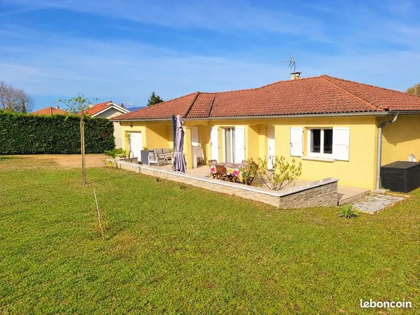 Maison de plain-pied de 110m²
