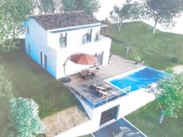 Villa récente F5 + F1 avec piscine