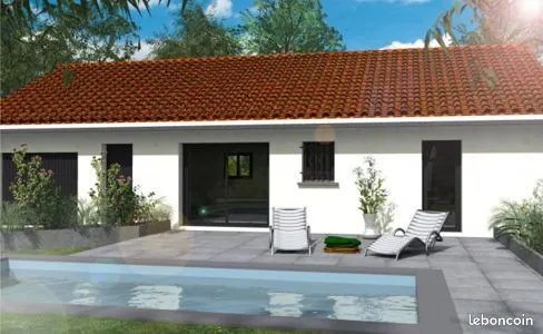 Maison 89 m² avec terrain à SAINT-JEAN-DE-BOURNAY (38)