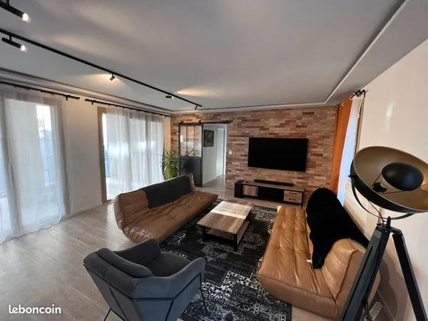 Appartement T5 meublé avec style quartier Brazza - direct propriétaire