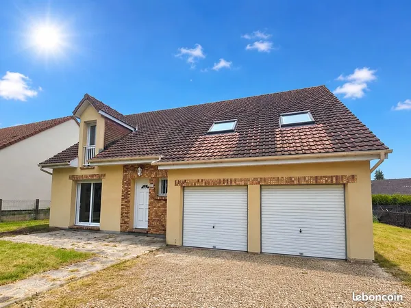 Maison (140m²) Double garage