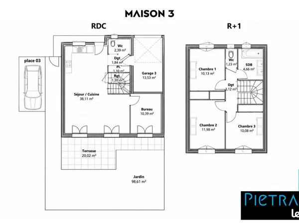 Maison 5 pièces 96 m²