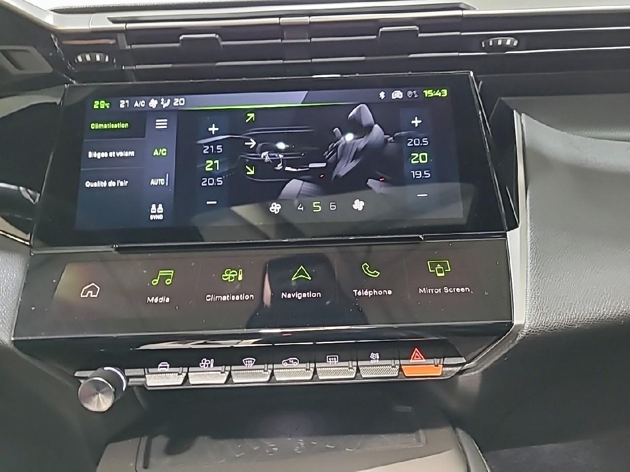 Peugeot 408 hybrid 136 e-dcs6 gt — photo 18