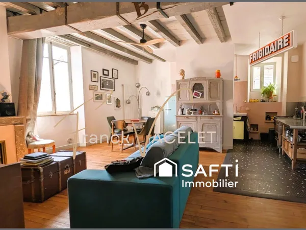 Hyper centre, Maison avec jardin, cachet et potentiel immenses