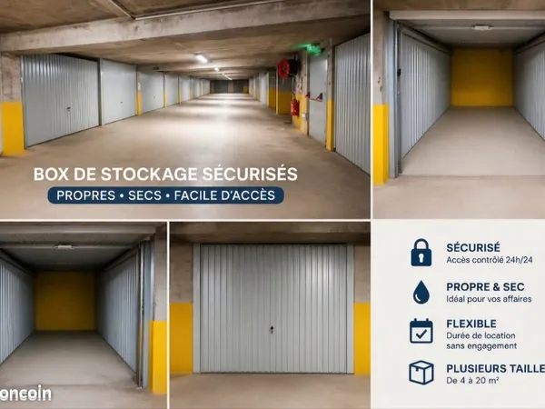 Stationnement / Box de stockage