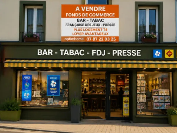 Fonds de commerce 9 pièces