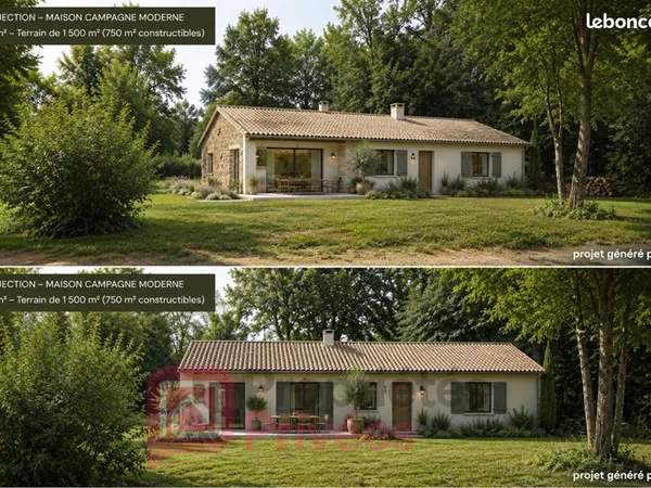 Terrain 1 414 m² Sens Beaujeu
