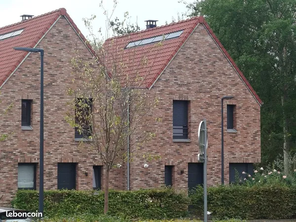 Maison Verlinghem 8km de Lille 3 chambres 84m2 avec jardin et 2 places de parking