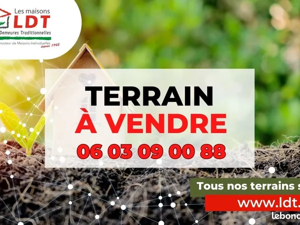 Terrain 750 m² Roupy