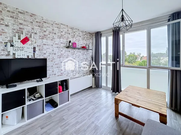 Studio 24m2 avec parking et cave, idéal investisseur