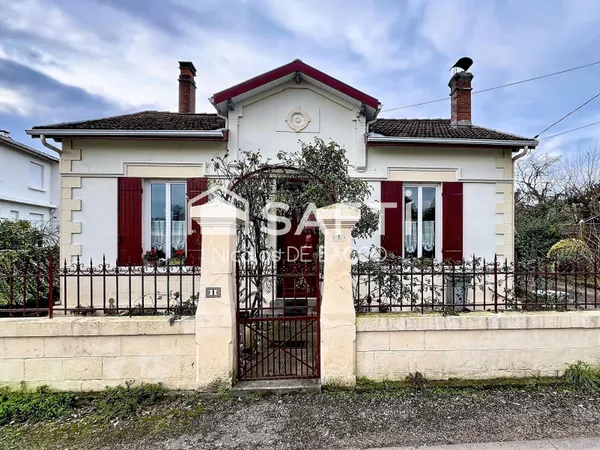 Maison de ville de type Arcachonaise