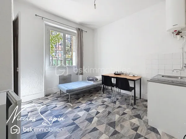 Appartement 1 pièce 19 m²