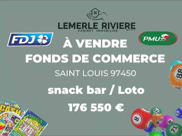 Fonds de commerce 162 m²