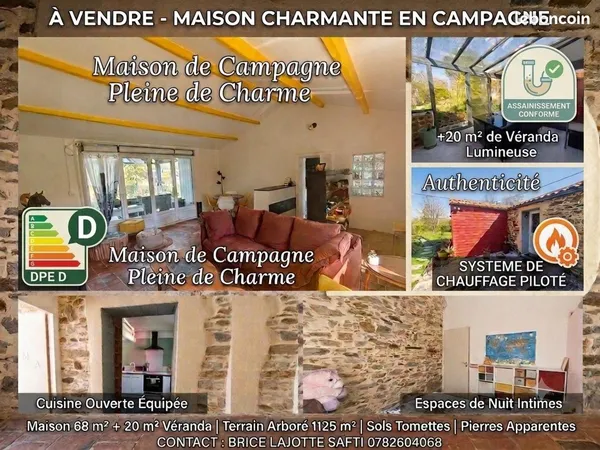 Maison 3 pièces 88 m²