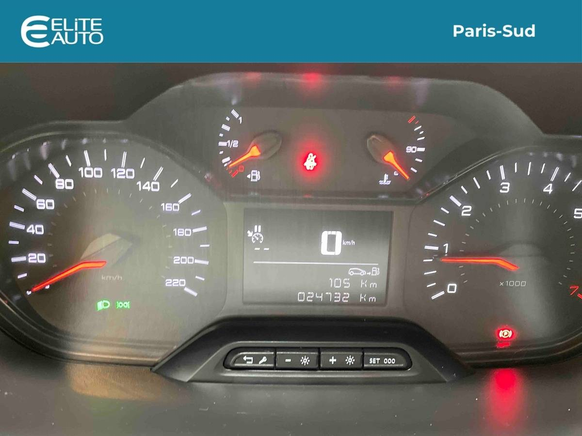 Peugeot PARTNER FOURGON STANDARD 650 KG BLUEHDI 130 S&amp;S BVM6 — photo 22