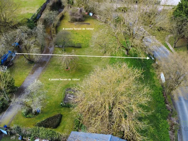 Terrain 1000 m²