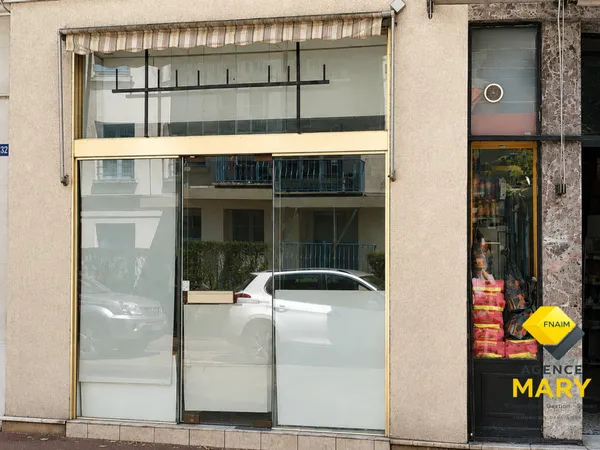 Local commercial de 20,53 m2 Proximité immédiate de la rue