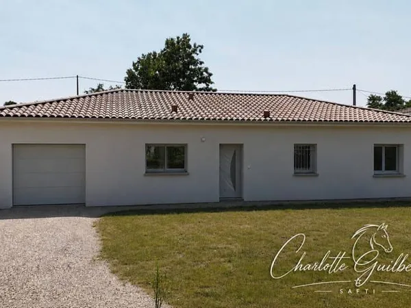 Maison de plain-pied 4 pièces 100 m²
