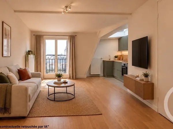 Studio 1 pièce 29 m²