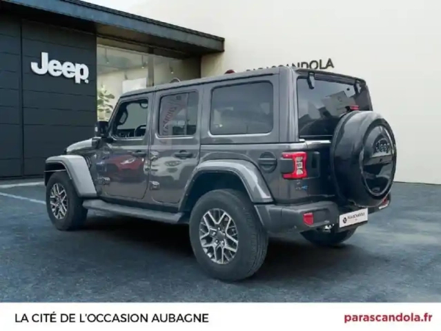 Jeep Wrangler unlimited 2.0 t 380ch 4xe 80th anniversary command-trac — photo 7