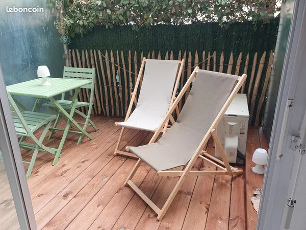 ARCACHON L'AIGUILLON - Studio meublé + terrasse - 700 TOUT COMPRIS