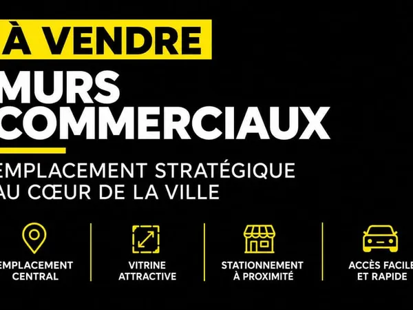 Local commercial Avranches, centre-ville, bail en cours