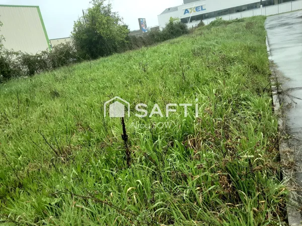 Terrain Vente Niort  954m² 53000€