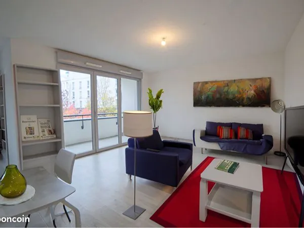Appartement T3 de 2017 (2 chambres) avec balcon + parking