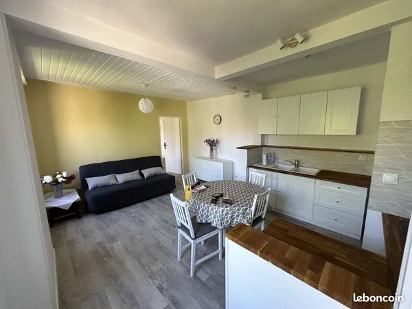 T2 meublé 44 m² — centre-ville Belfort, entièrement rénové