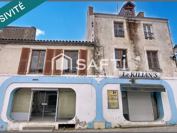 Exclusivité - Immeuble Commercial à Rénover en Habitation - 185m² -