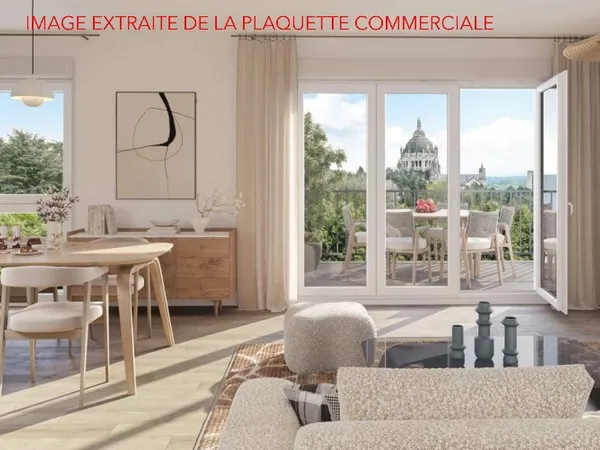 Appartement 2 pièces 43 m²