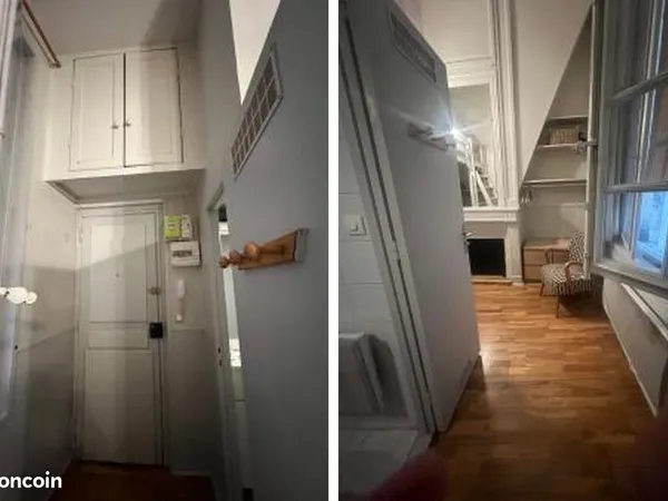 Chambre indépendante sur cour avec mezzanine - Bordeaux Saint-Pierre - 60 000