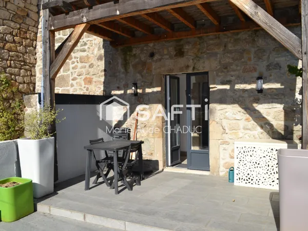 Studio meublé 37 m2 centre ville Lablachère, climatisé