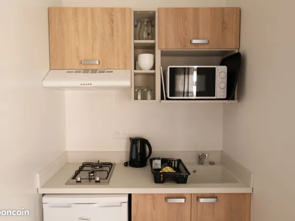 Studio 16m² meublé