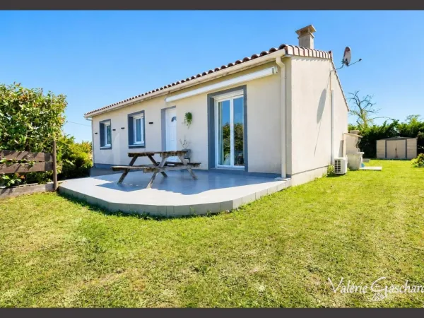 St Seurin sur l'isle, maison 3 chambres - jardin