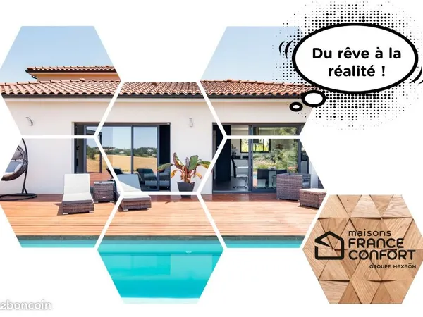 Terrain 1 106 m² Les Issards