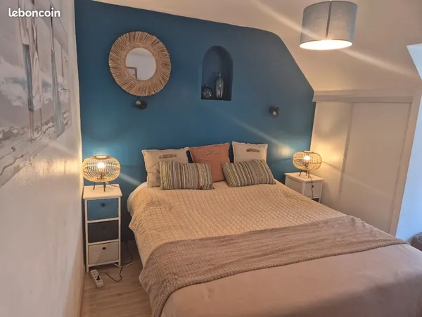 A louer appartement F3 60m2 meuble