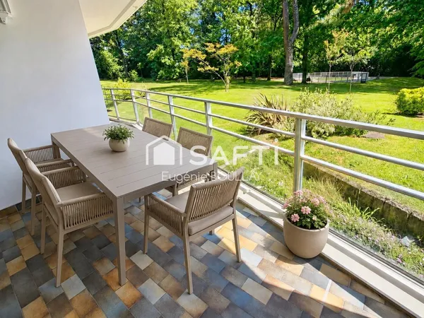 BIARRITZ - Appartement T4 101 m², terrasse sur parc