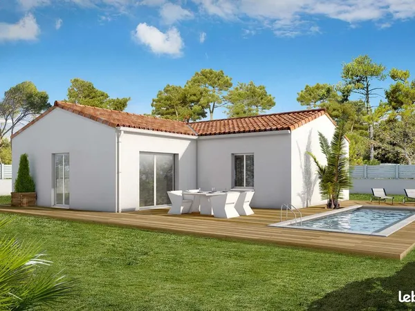 Frontignan 34110 - Terrain + maison neuve de 100 m² avec garage