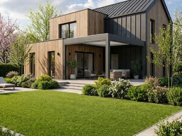 Maison clé en main, avec cuisine, raccordements, branchements, accès, terrasse(s). Vous n'avez plus 