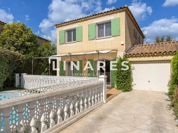 LA PAISIBLE - Maison T4 de 121m2 (dont garage 16m2) - Piscine - Terrain 289m2 - 13011 Marseille