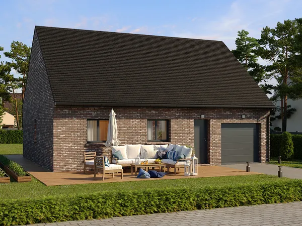Maison 3 pièces 71 m²