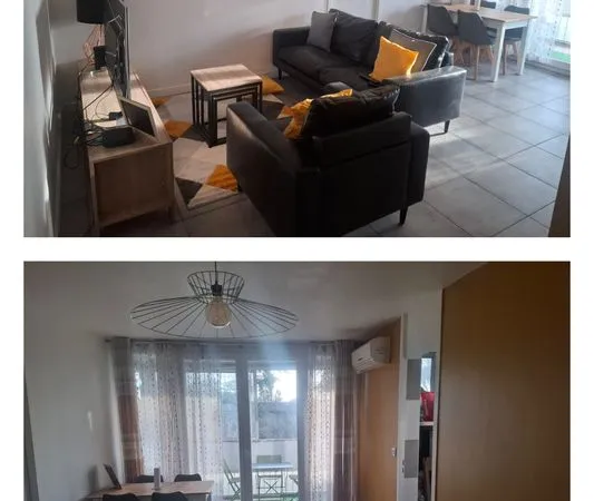 2 Chambres disponibles dans colocation appartement à Bron