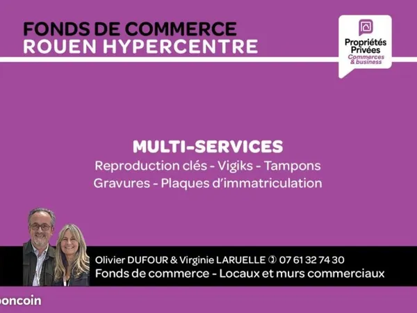 Fonds de commerce 30 m²